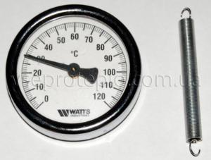 Термометр накладной Watts F+R810 TCM 63